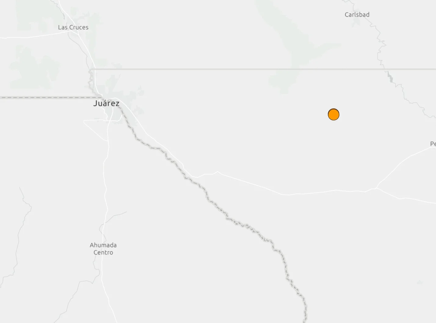 Protección Civil mantiene monitoreo tras reporte de sismo al sur de Whites City.
