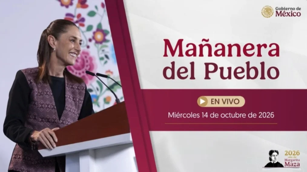 La Mañanera de Hoy | Miércoles 14 de octubre de 2026.