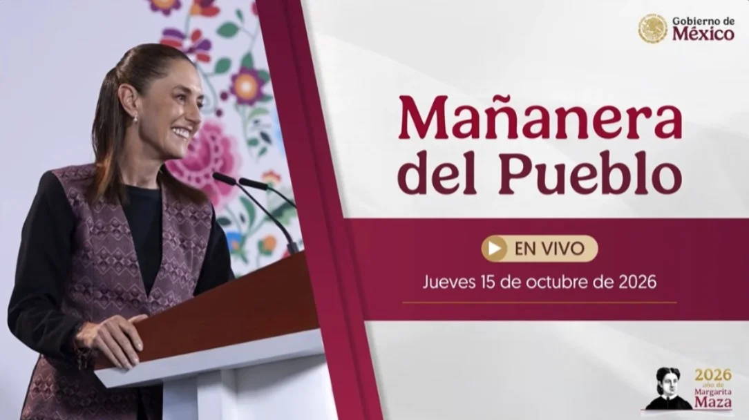 La Mañanera de Hoy | Jueves 15 de octubre de 2026.