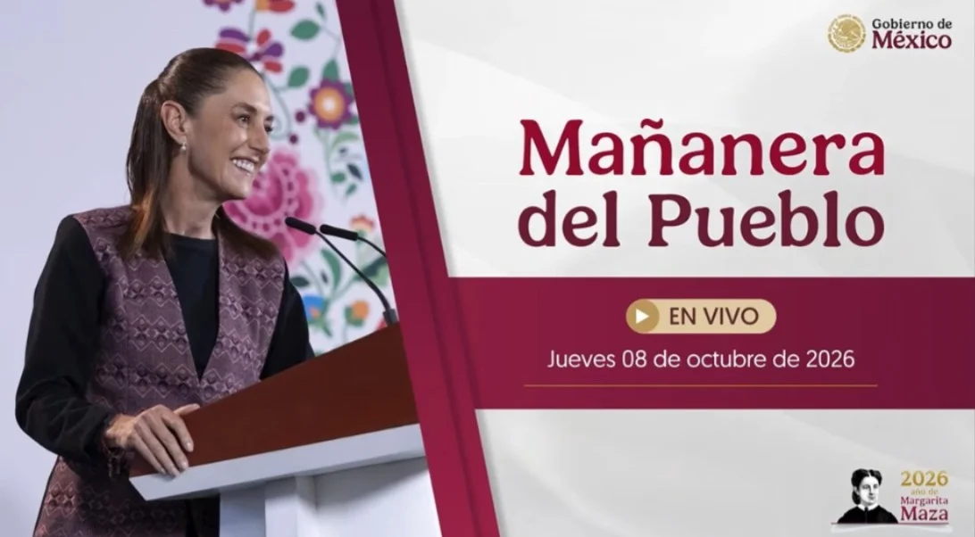 La Mañanera de Hoy | Jueves 08 de octubre de 2026.