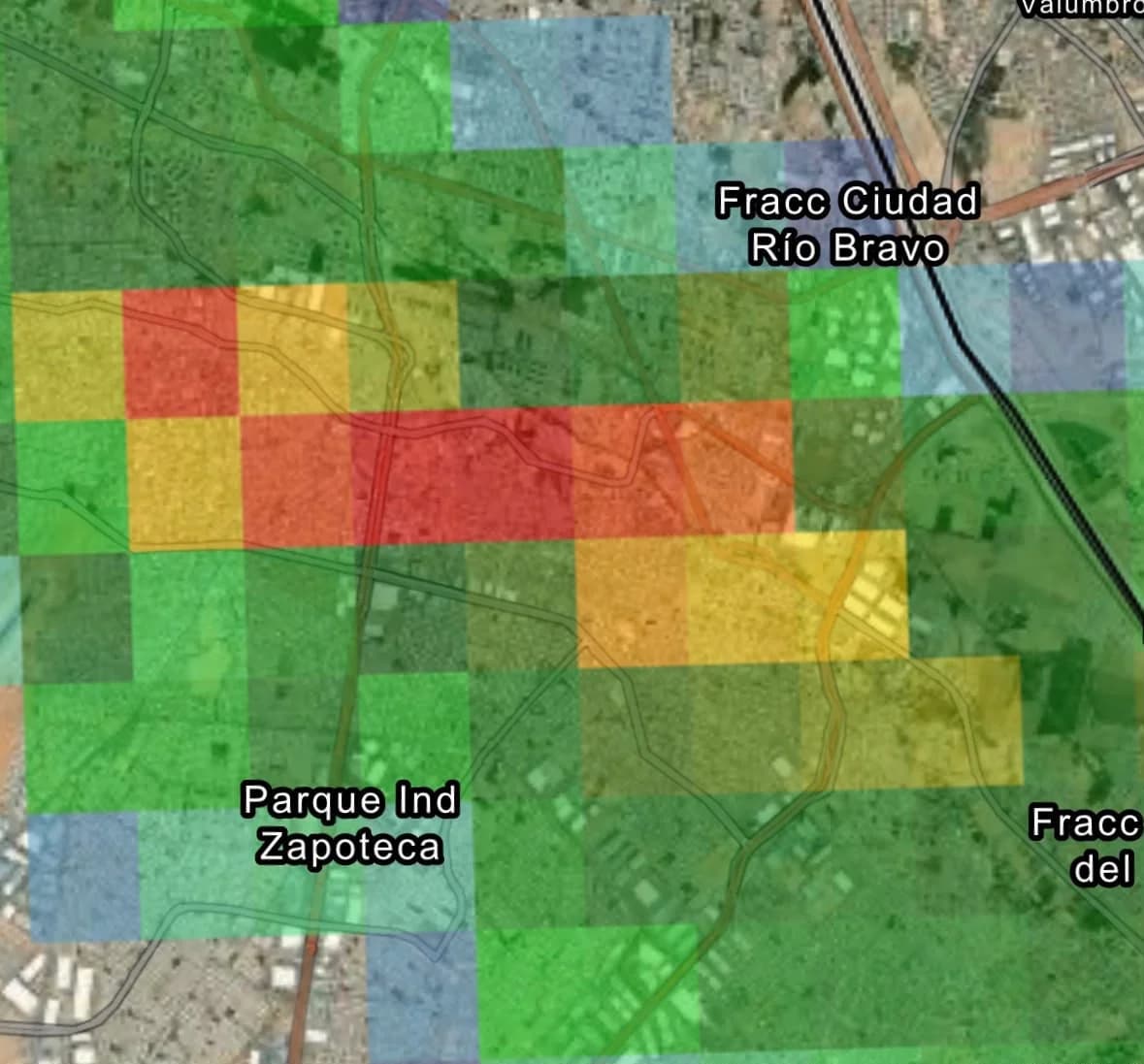 Advierte Protección Civil por tormenta que se fortalece cerca de varias colonias de Juárez.